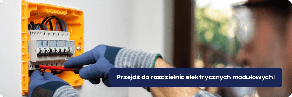 Rozdzielnica w garażu